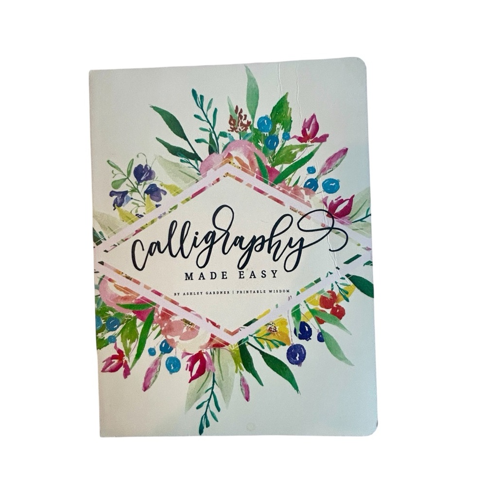 Floral Calligraphy Thank You Cards